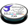 Шнур DAIWA J-Braid X4E 300м 0,12мм Multi Color 12745-112